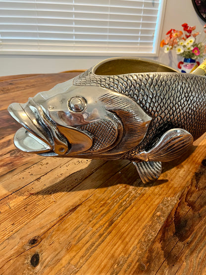 Stunning Aluminium Trout Bottle Holder