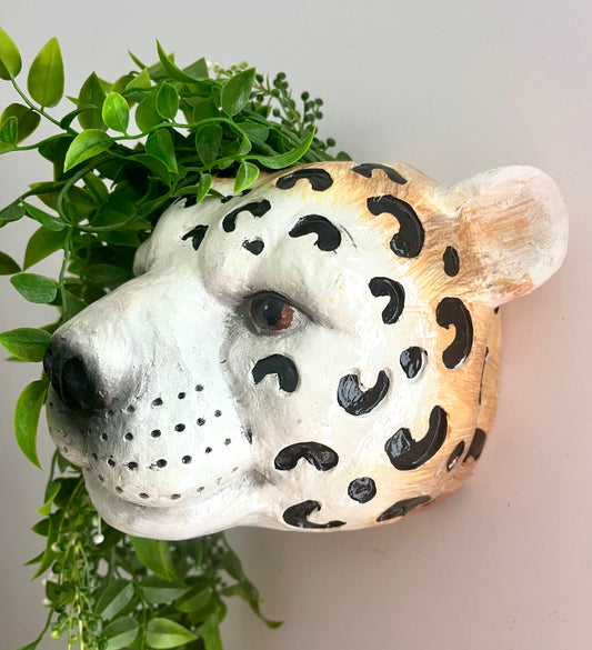 Leopard Wall Vase