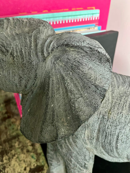 Big and Beautiful Elephant Bookends