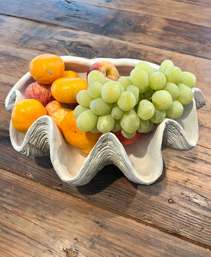 Clam Shell Decorative Bowl