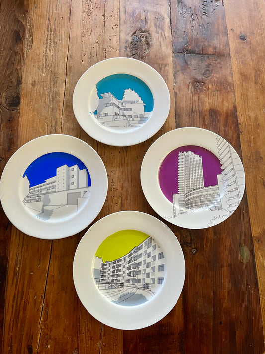 Set of Limited Edition Decorative Plates