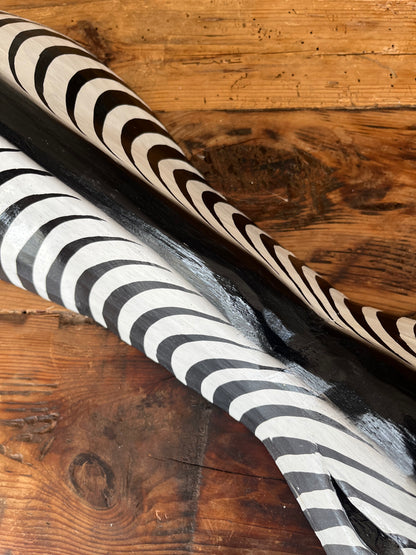 Wooden Zebra Face Wall Hanging
