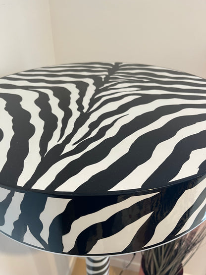 Zebra Floor Lamp